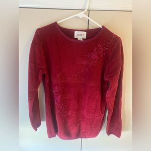 JENNY vintage beaded pullover sweater